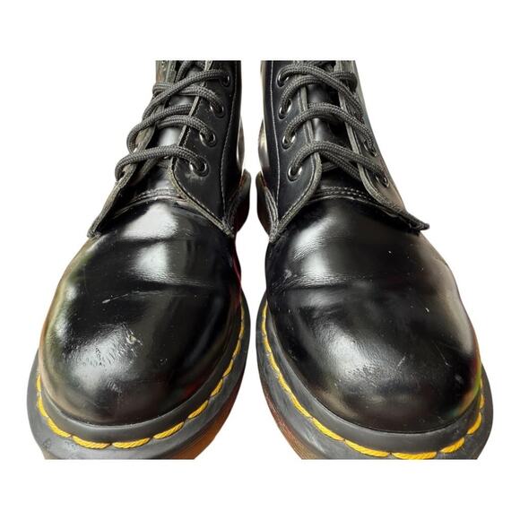 Dr Martens 1460 8 Eye Black Leather Boot Women US Size 8 - Picture 3 of 7